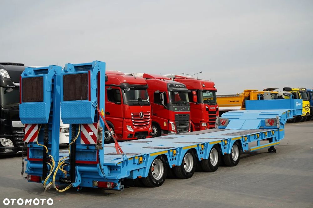 Inny KOMODO / KMD4 / NACZEPA LAWETA / NISKOPODWOZIE / OSIE SKRĘTNE / OŚ PODNOSZONA / NAJAZDY HYDRAULICZNE / - 6