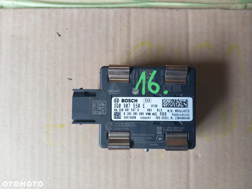 RADAR DISTRONIC ACC VW AUDI SEAT SKODA 3Q0907550E - 1