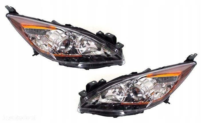 Reflektor Lampa Przednia MAZDA 3 BL 2009-2011 Zwykła H11 HB3 Nowa