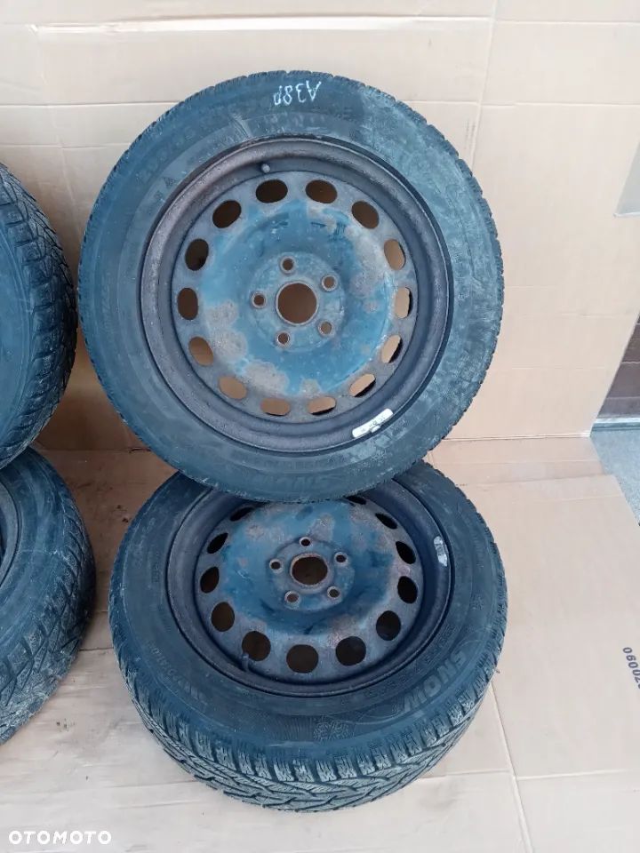 Felgi stalowe z oponami 6,5J X 16 H2 ET50  Audi A3 8P SRD 163902 DE - 3