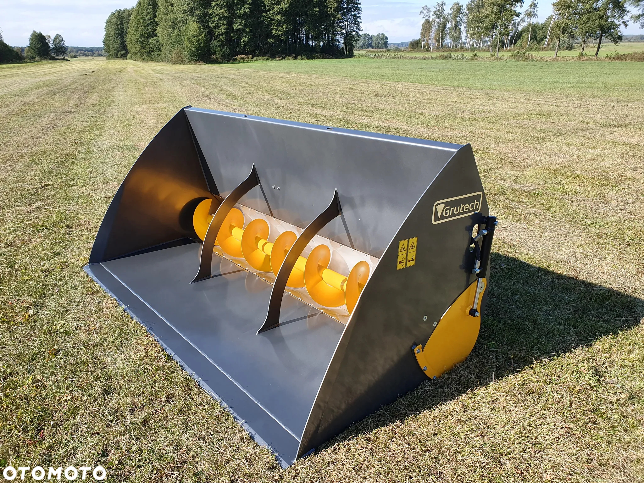 Grutech Łyżka ze ślimakiem GTH-ŁZŚ 350  1,6m - 8