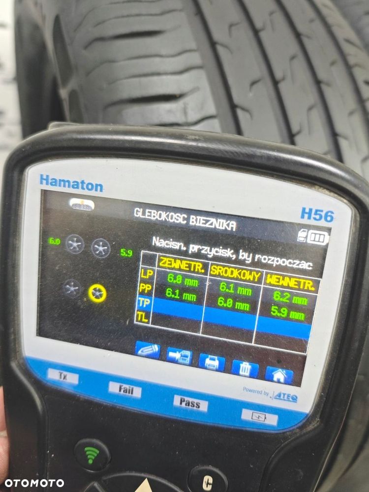 235/55R18 continental 2023 opony letnie 6mm 50996 - 7