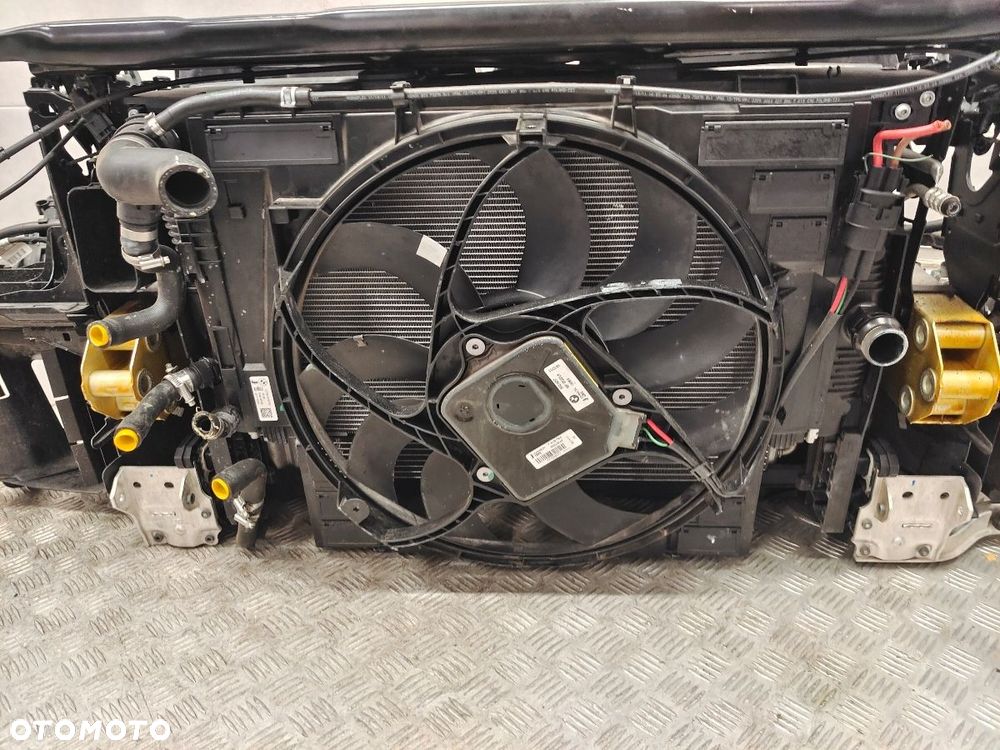 BMW F07 PAS PRZEDNI CHŁODNICE WENTYLATOR 520D - 7