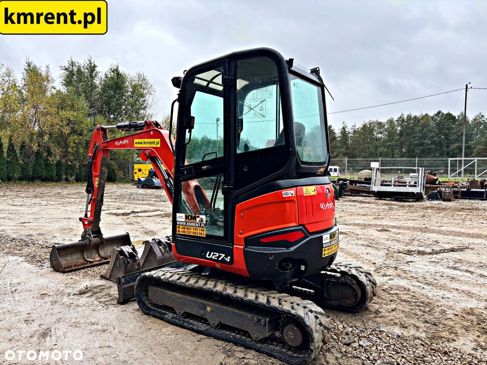 Kubota U27-4 MINI-KOPARKA 2019R. | JCB 8025 8030 CAT 302.5 302.4 303 KUBOTA U 27 - 26