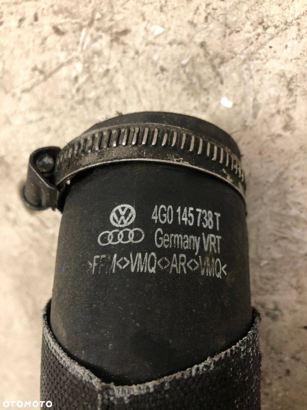 A6 C7 2.0 TDI RURA WĄŻ INTERCOOLERA 4G0145738T - 2