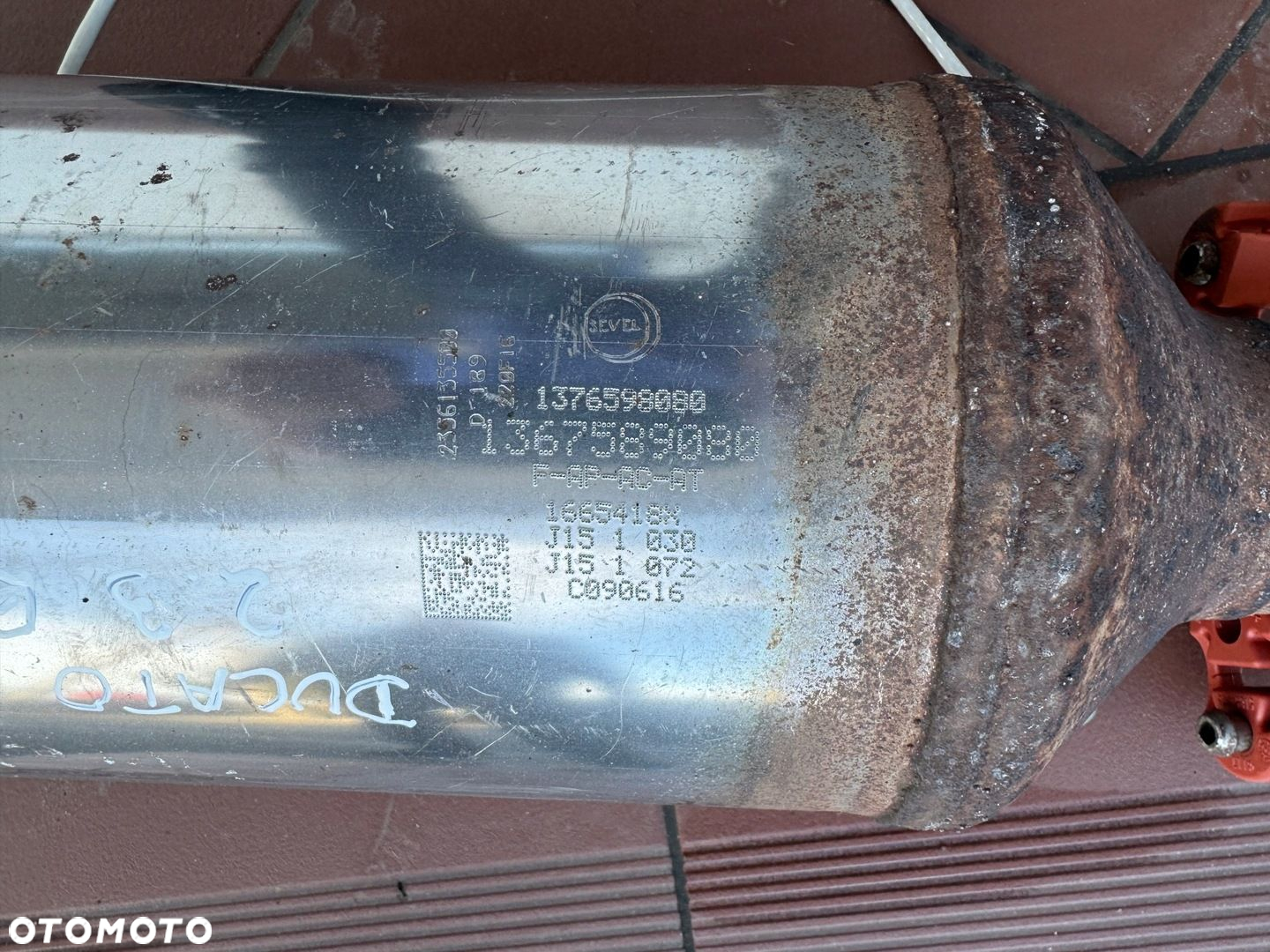 Ducato 2,3 M-jet 3,0 E5 14-17 DPF katalizator 1367589080 - 3