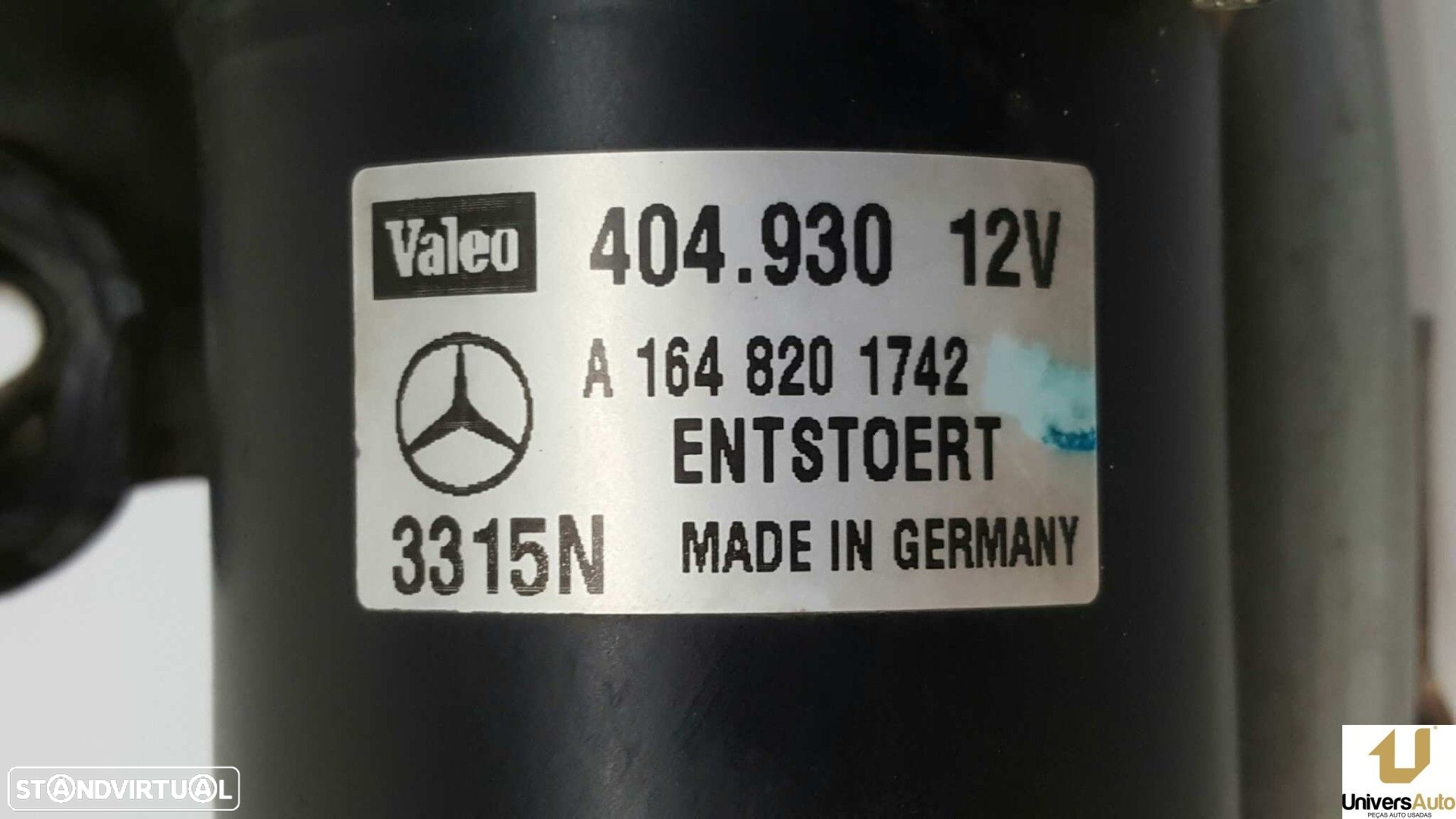 MOTOR LIMPA-VIDROS FRONTAL MERCEDES CLASE M (W164) 320 / 350 CDI (164.122) - 4