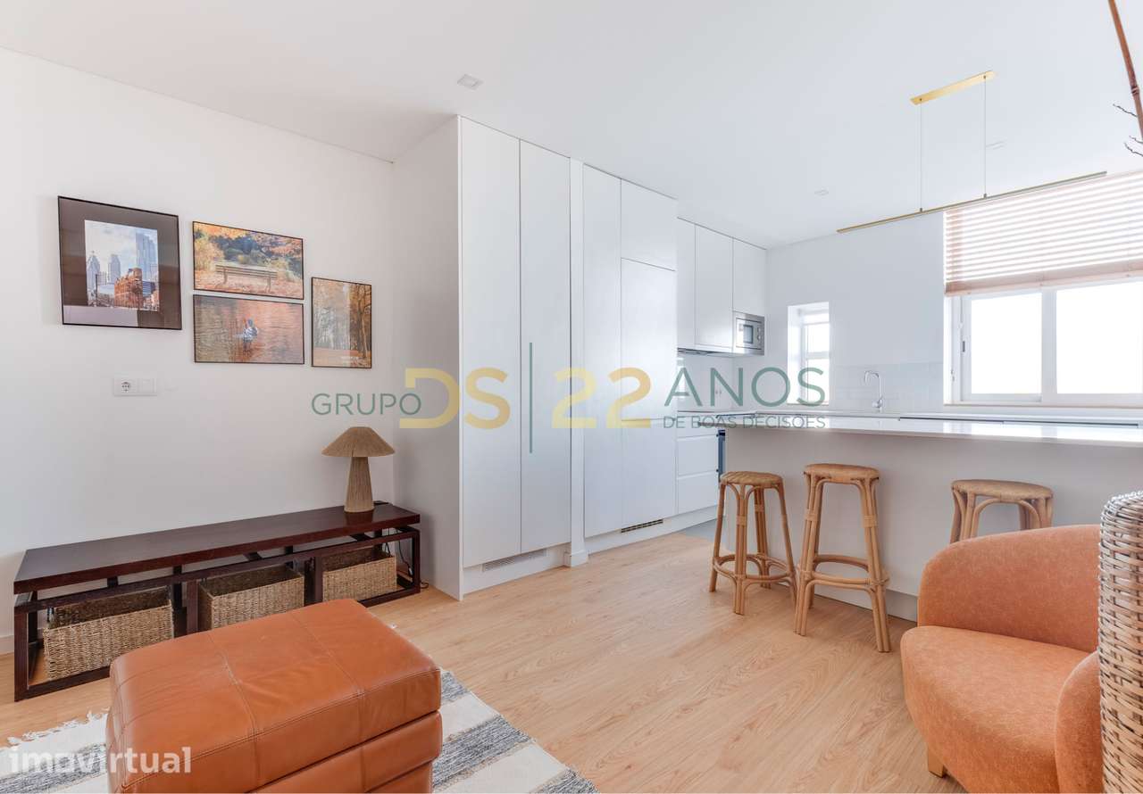 T1 totalmente remodelado  na 2. ª linha de mar em Vila do Conde - Grande imagem: 3/22