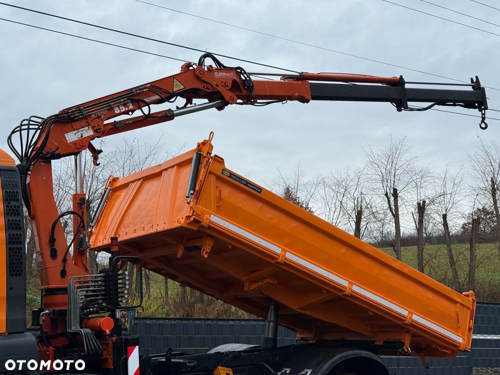 MAN * MAN 18 480 * KIPER WYWROTKA * 4x4 * HDS ATLAS 85* STAN BARDZO DOBRY * Sprowadzony - 14