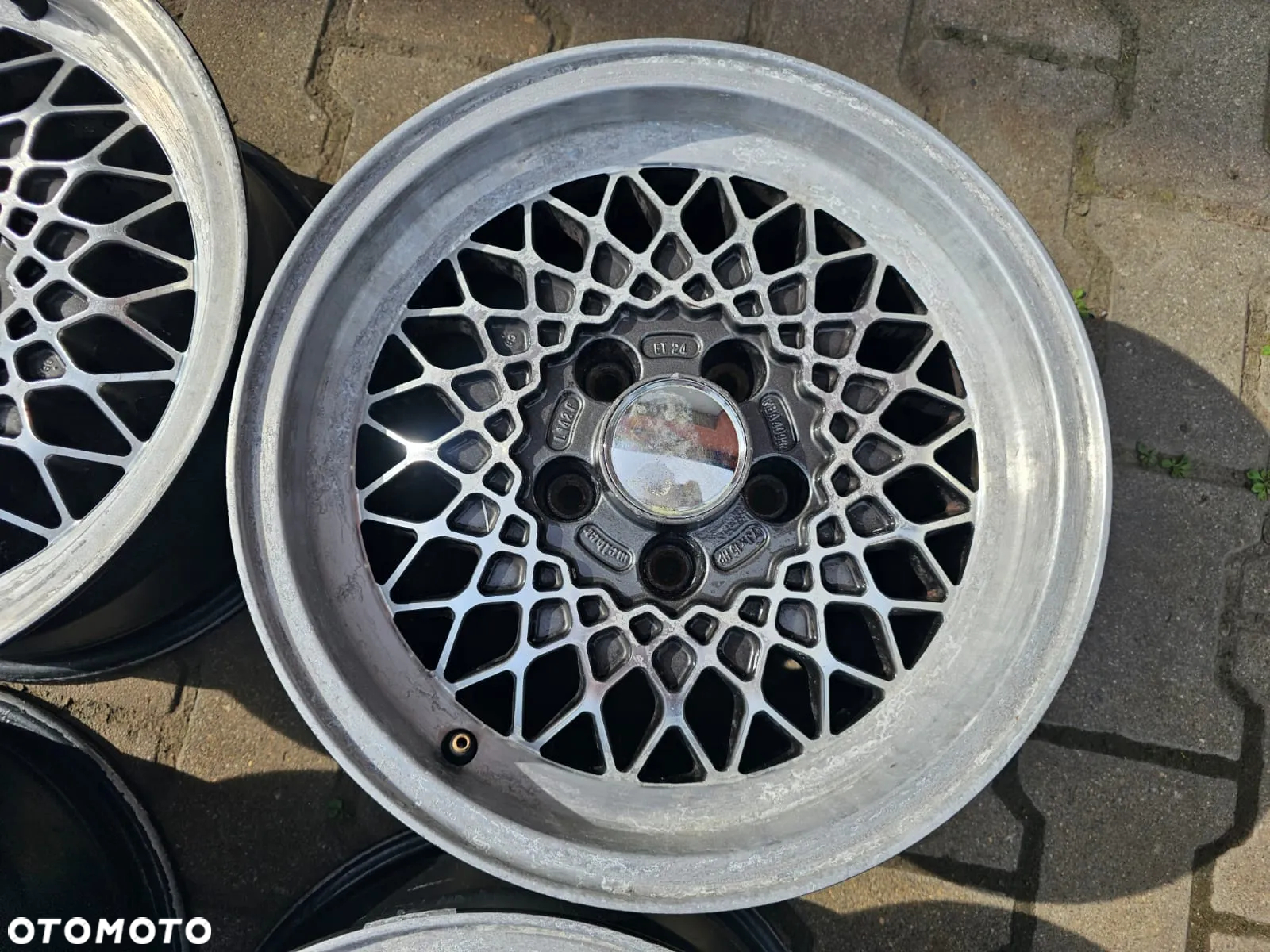 Melber Mesh BBS Mercedes-Benz W107 W116 W123 W124 W126 W201 / KBA 40990 / 7Jx15 ET24 5x112 - 6