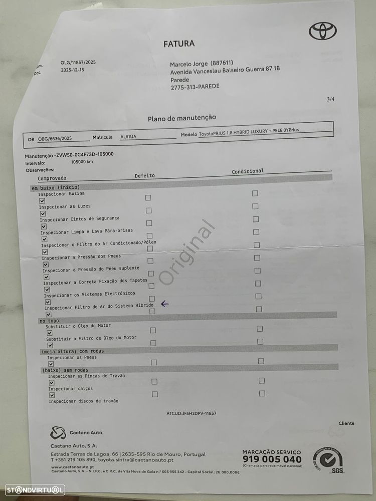 Toyota Prius 1.8 Luxury Pele - 17