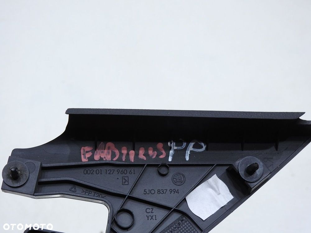 OSŁONA LUSTERKA PRAWA SKODA FABIA II 5J0837994 - 3