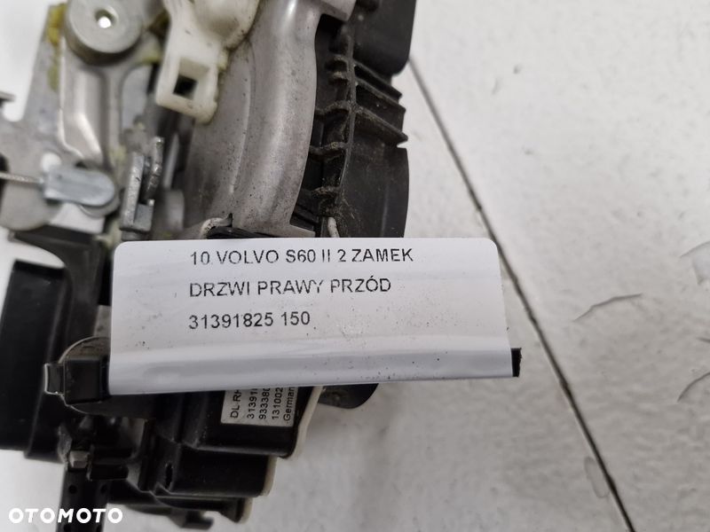 VOLVO S60 II 2 ZAMEK DRZWI PRAWY PRZÓD 31391825 - 10