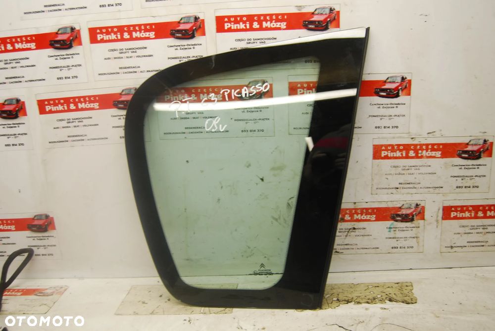 SZYBA KAROSERYJNA LEWY PRAWY TYŁ TYLNA CITROEN C3 PICASSO 08-17R. - 2