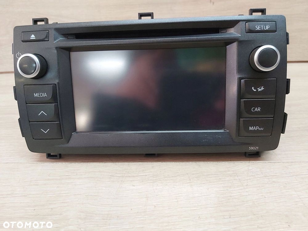 Toyota Auris II Radio wyświetlacz nawigacji 86140-02010 - 3