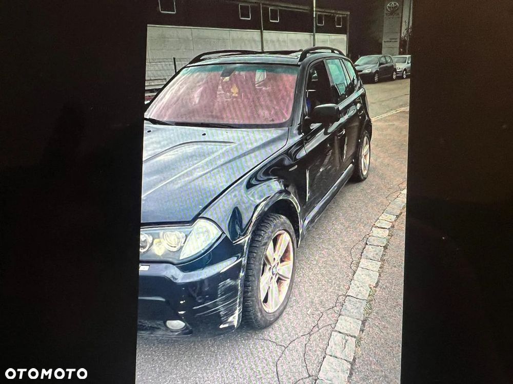 BMW X3 E83 M-PAKIET KOMPLETNY PRZÓD MASKA WZMOCNIENIE ZDERZAK BŁOTNIKI XENONY - 2