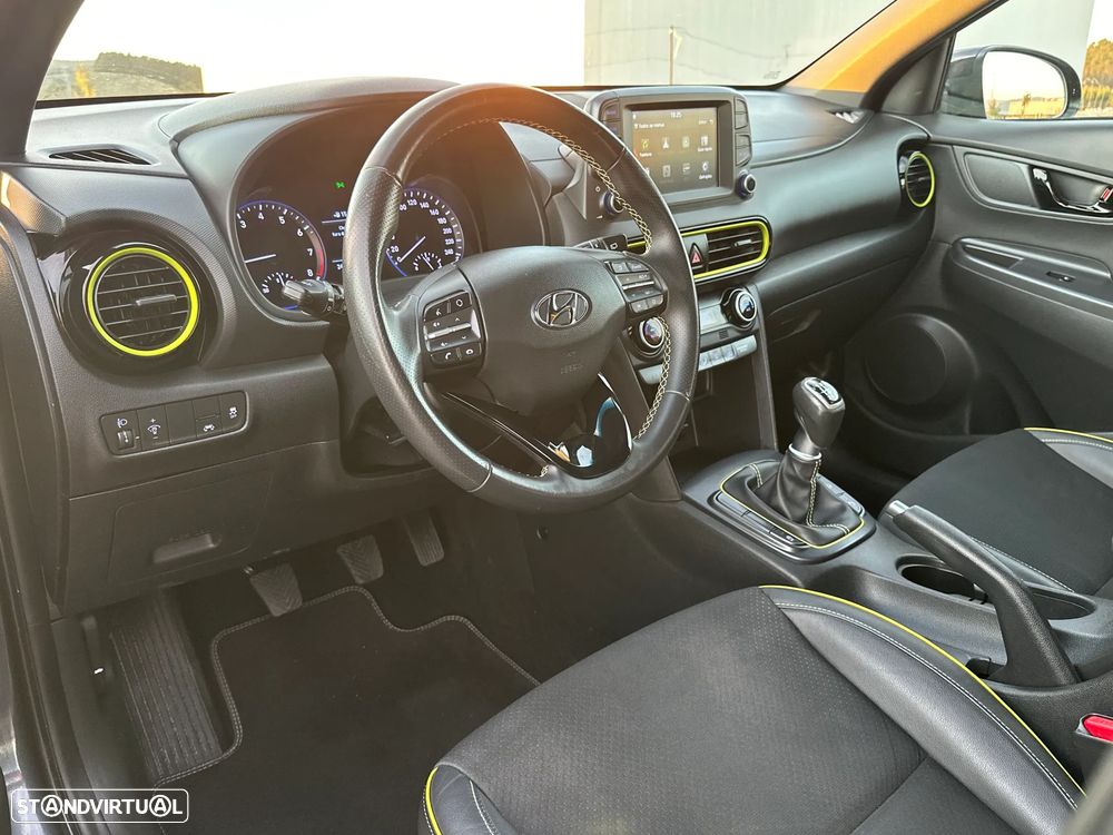 Hyundai Kauai 1.0 T-GDi Premium Pele/Tec Lima+Nav+Vision - 10
