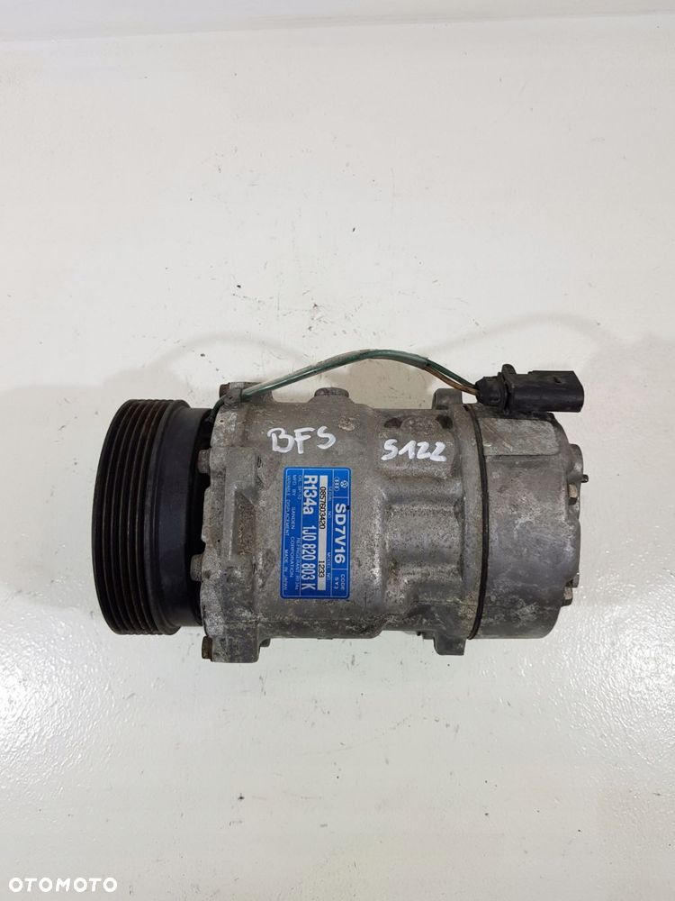 sprężarka klimatyzacji 1j0820803k vw skoda audi 1.6b bfs - 1