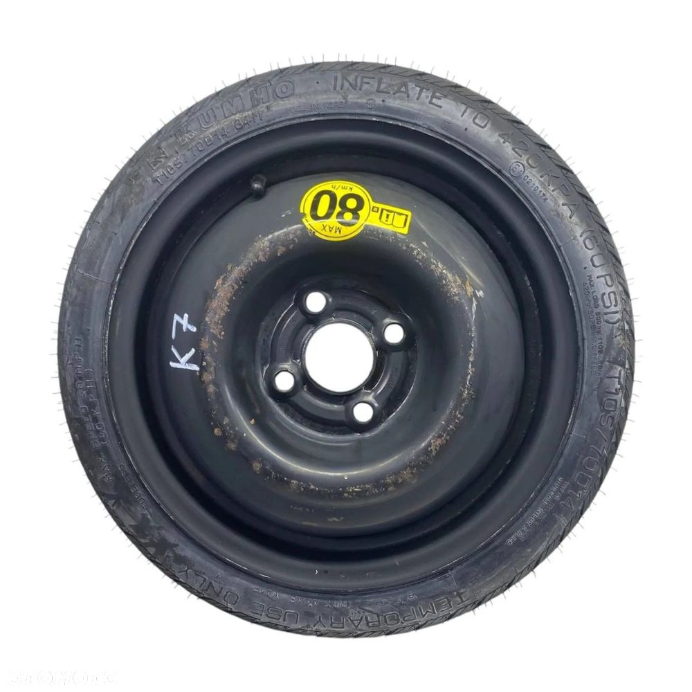 KOŁO DOJAZDOWE MERCEDES E-KLASA W207 C207 105/70R14 2074000102 - 2