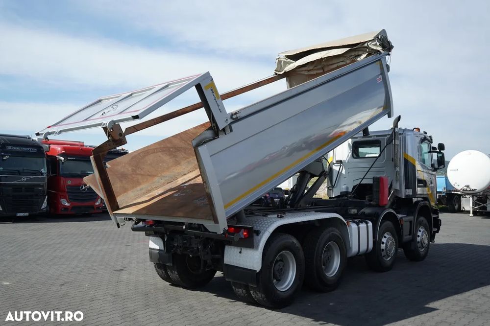 Scania G 440 / 8X4 / BASCULATOR CU 2 LATE / HIDRAULIC LATERAL / CLAPETĂ HIDRAULICĂ / BORDMATIC / CORTINĂ AUTOMATICĂ / AUTOMAT - 5