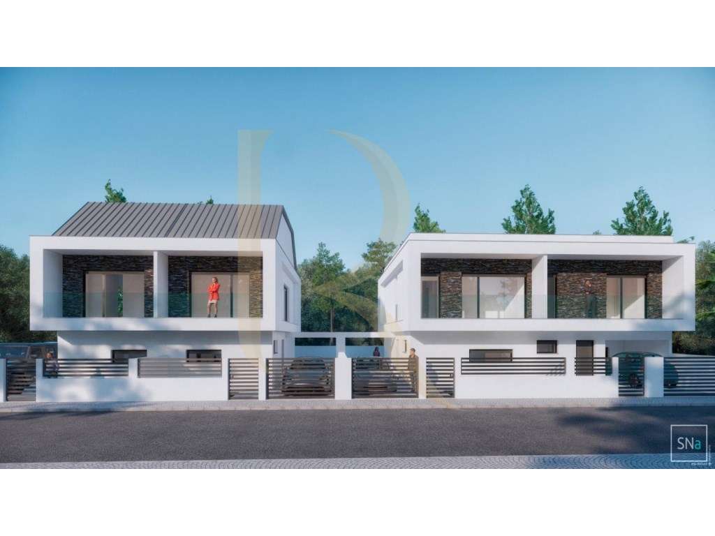 Moradia Geminada T3 nova com piscina em Fernão Ferro, Seixal - Grande imagem: 5/12