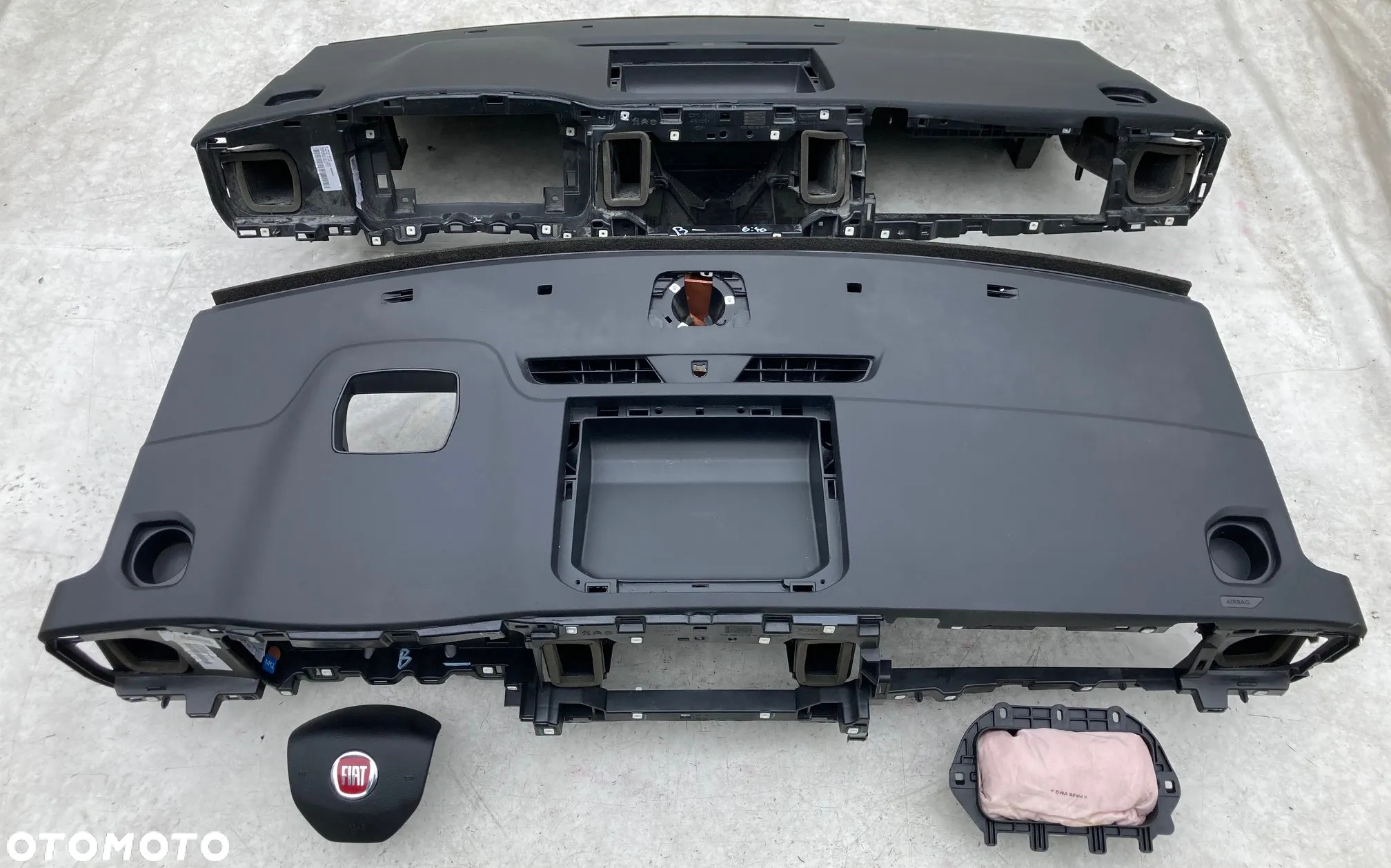 FIAT SCUDO DESKA KONSOLA KOKPIT PULPIT PÓŁKA PARAPET PODUSZKI AIRBAG PASY PAS KURTYNA naprawa - 5