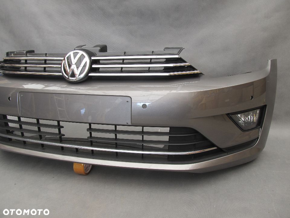 Zderzak przedni VW Golf Sportsvan 14 - 18 Pdc 4-otwory LD7S - 9