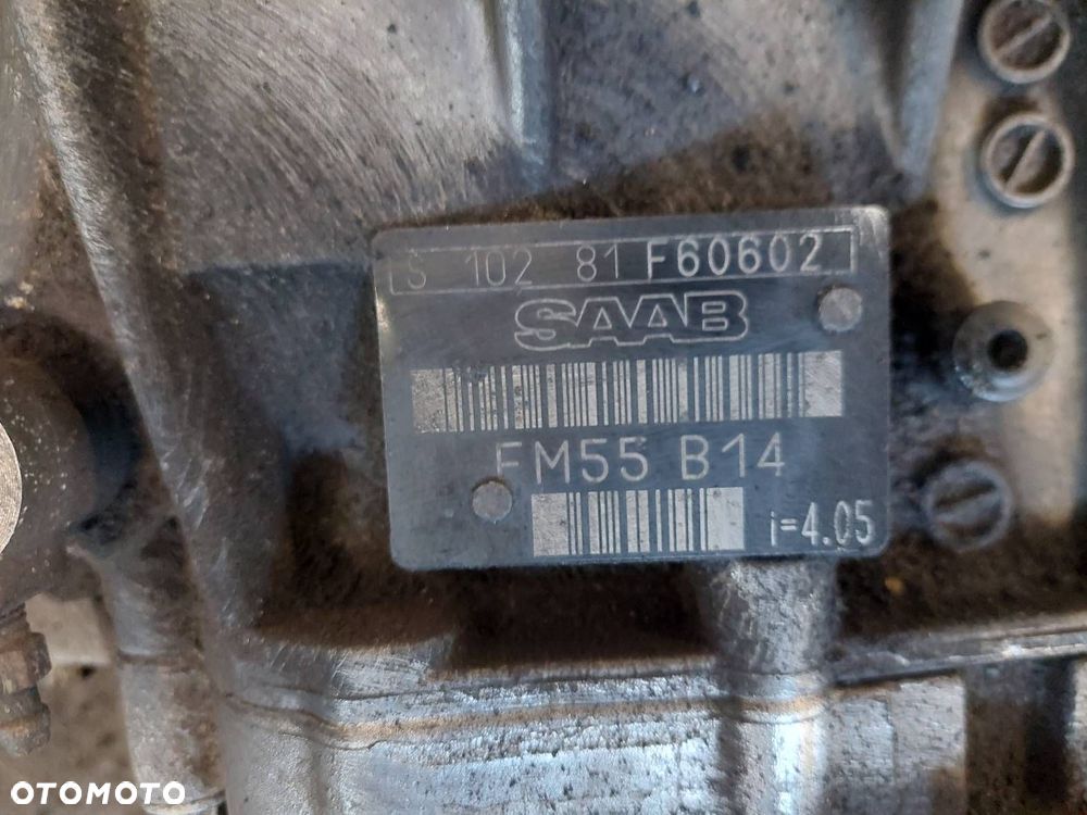 SKRZYNIA BIEGÓW SAAB 9-5 I 1.9 TID MANUAL 5 BIEGÓW FM55 B14 FM55B14 - 4