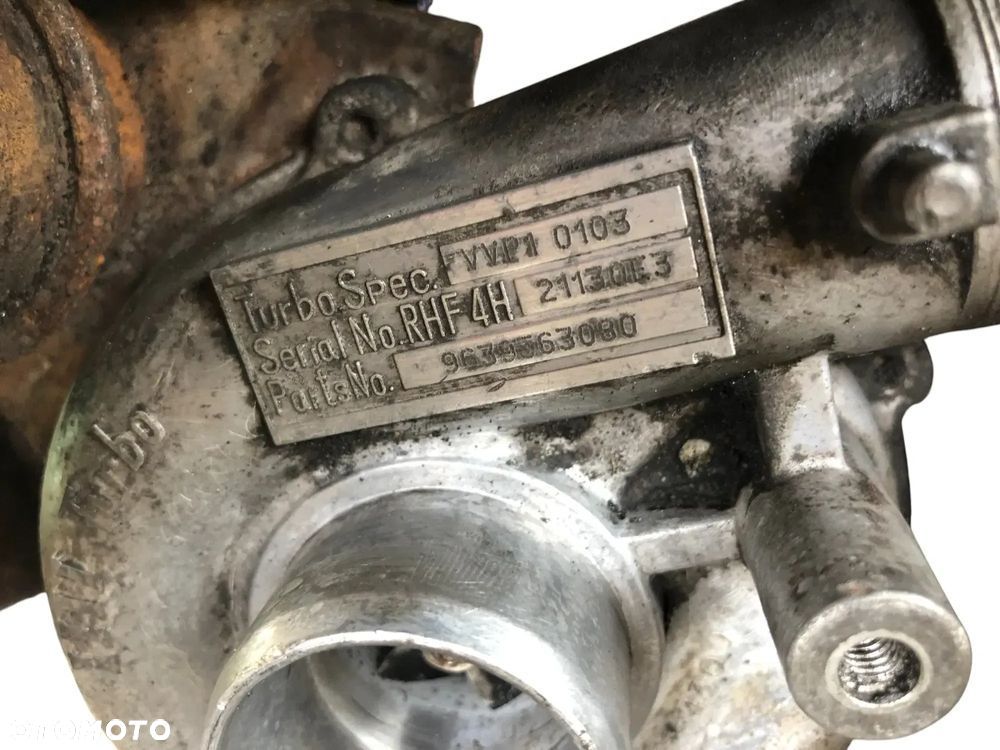 5016. Turbina Turbosprężarka Citroen C5 Peugeot 406 2.0 HDI 90 KM 9639563080- Gwarancja Wysyłka - 5