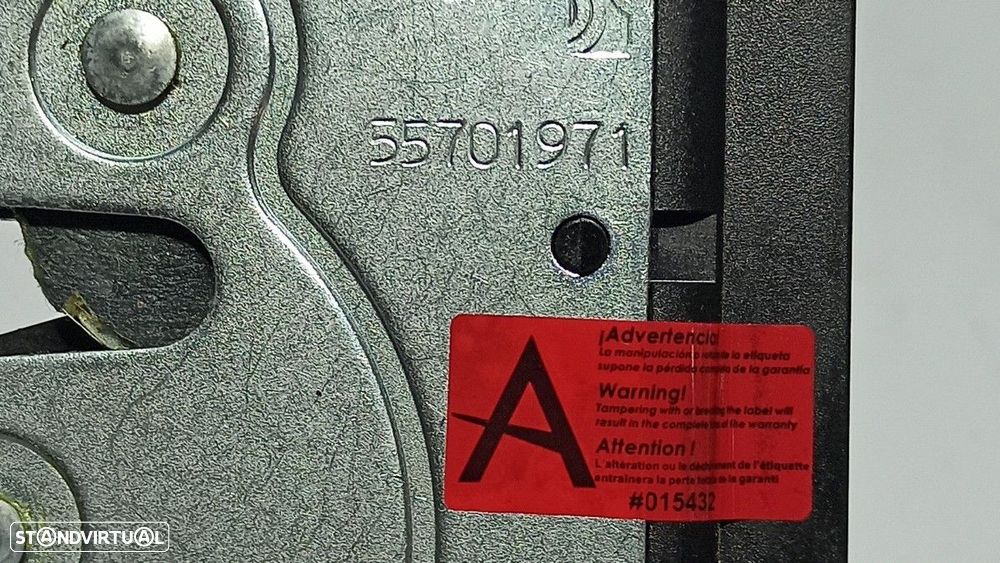 FECHADURA DA MALA FIAT NUOVA 500 (150) BLACKJACK - 4