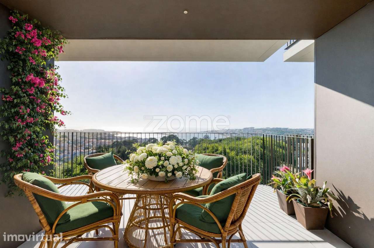 Porto - Arrábida - T4 10º piso - novo - vistas rio e mar - a estrear - Grande imagem: 2/36