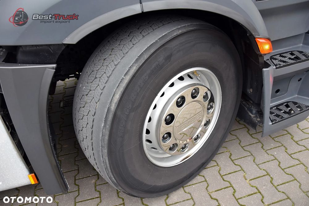 Mercedes-Benz ACTROS 2545 / 6X2 / SKRZYNIOWY 6,5 M / HDS MKG HLK 221 a2V  / STEROWANIE RADIOWE  PILOT / CAŁY NA PODUSZKACH  / OŚ SKRĘTNA / ROTATOR / CHWYTAK / - 24