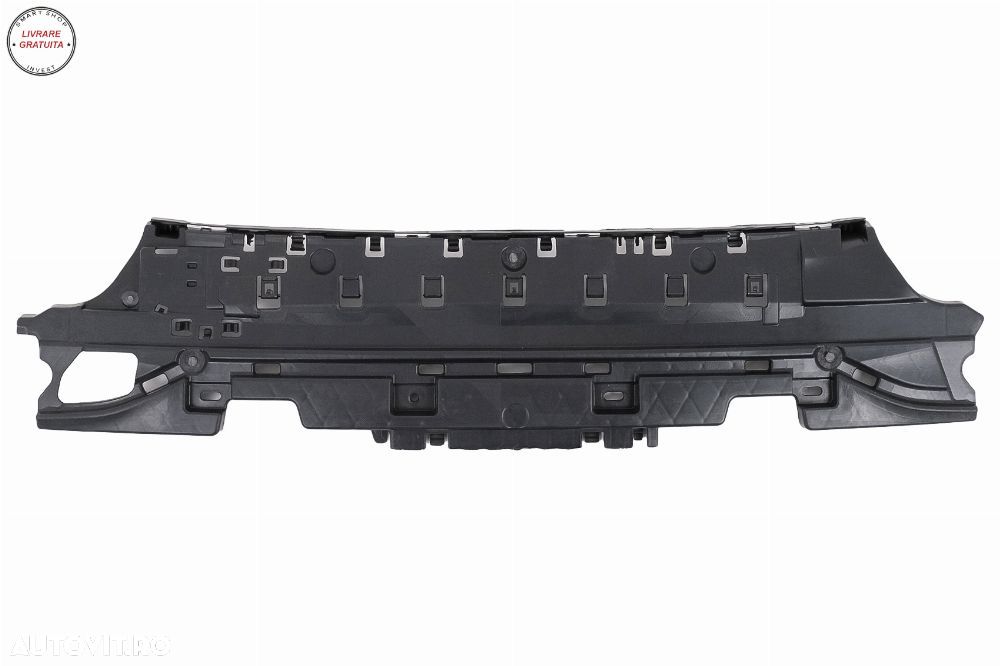 Difuzor Bara Spate BMW Seria 5 G30 G31 (2017-2019) M5 Design Negru Lucios- livrare gratuita - 10