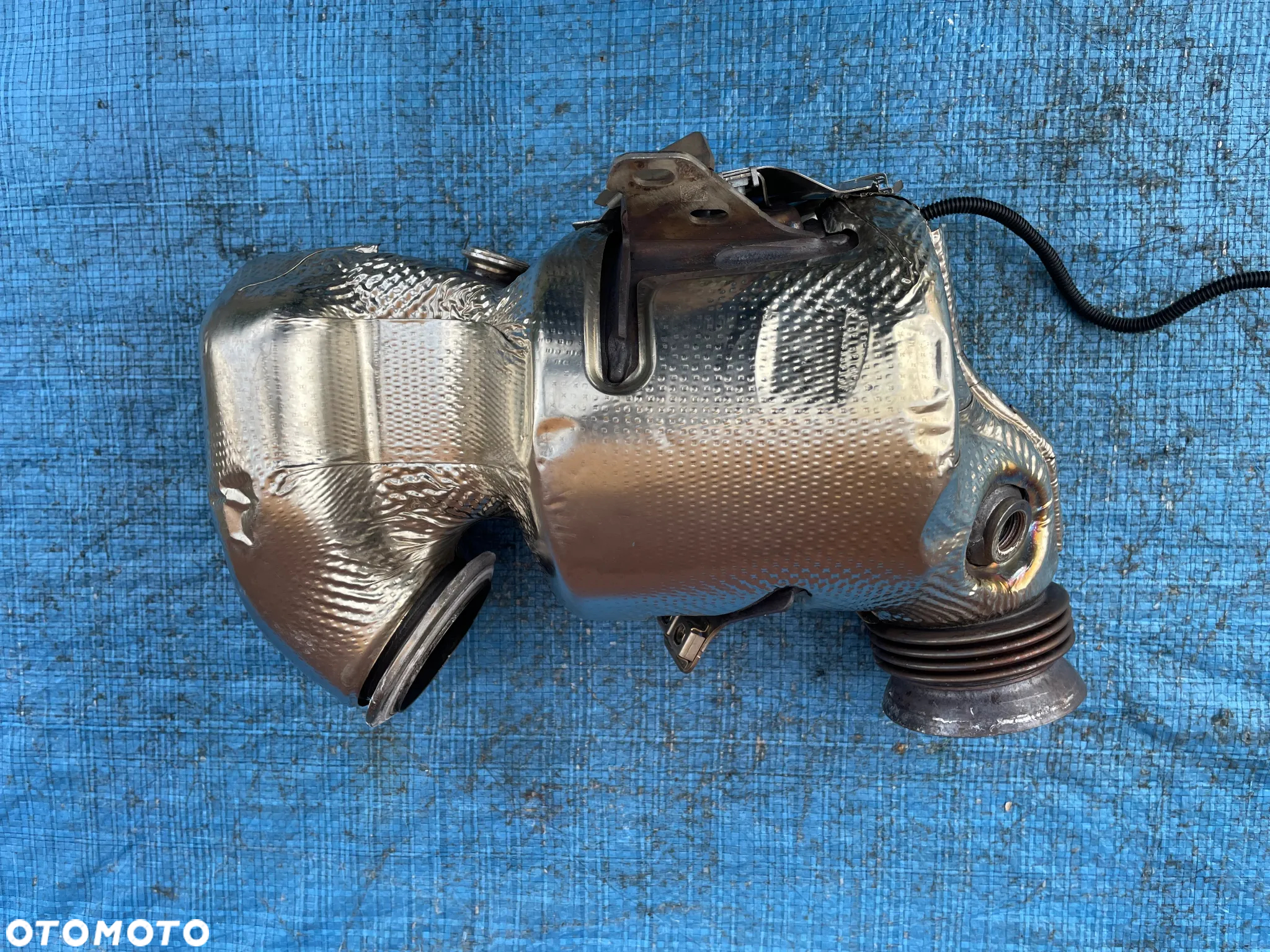 MERCEDES S W222 / A6561400013 / DPF FAP ADBlue Filtr Cząstek Stałych Katalizator / CZUJNIK TEMPERATURY / ORYGINAŁ - 3