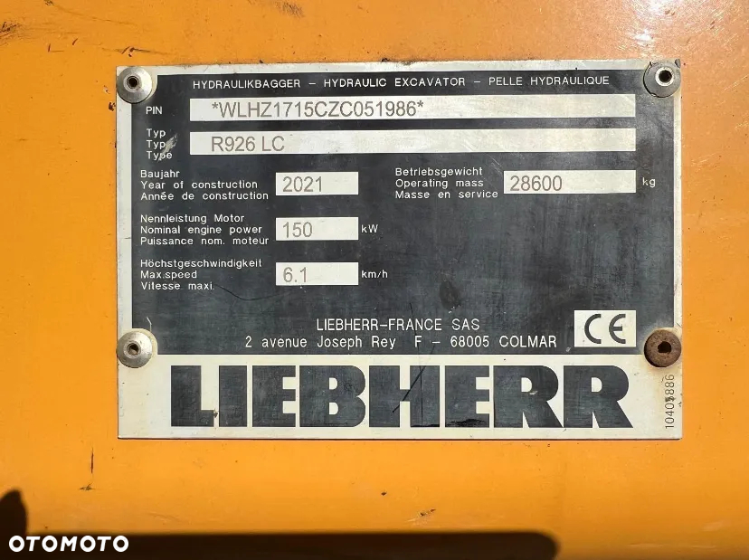 Liebherr R 926 LC - 17