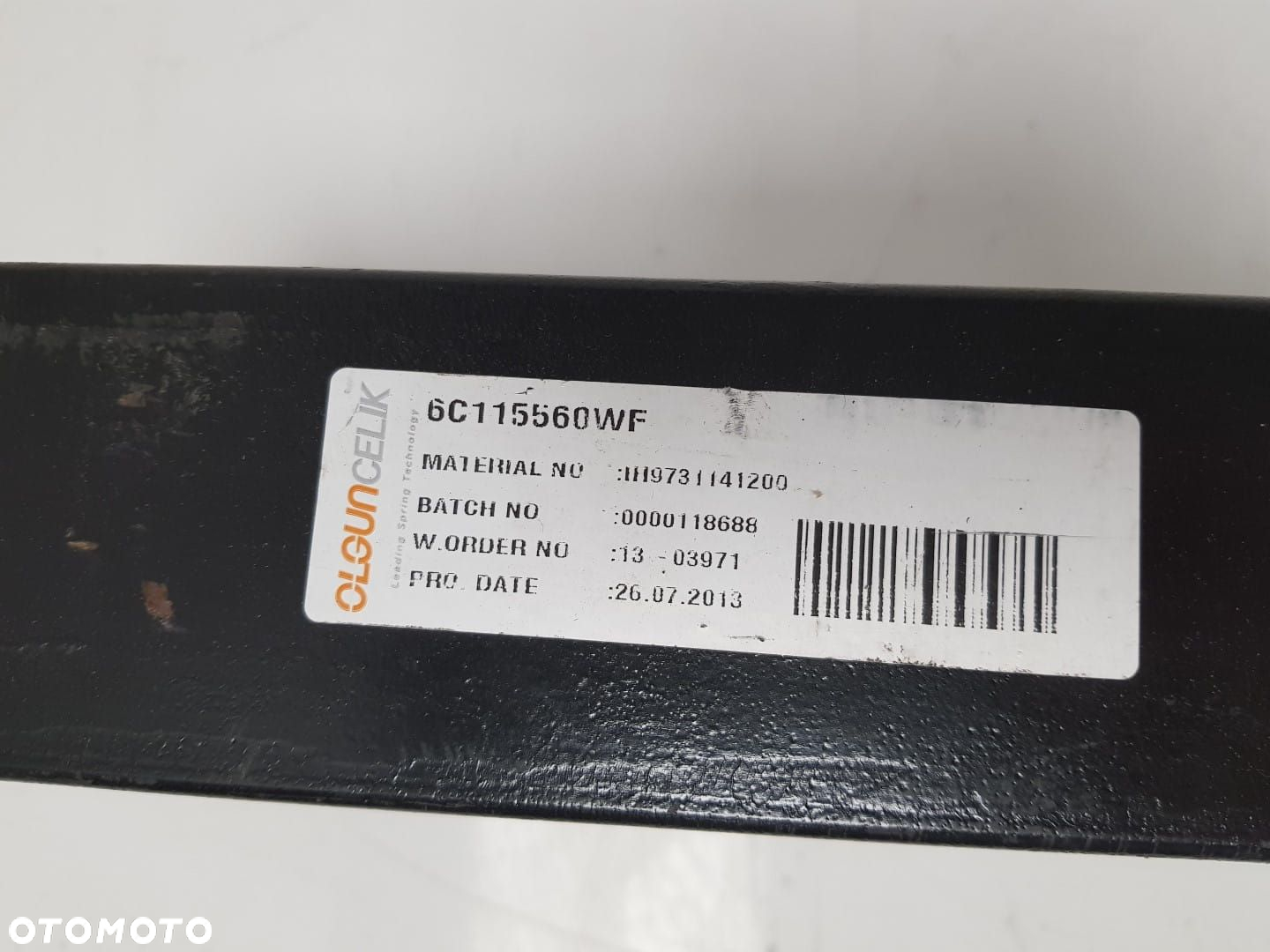 NOWY RESOR ZAWIESZENIA PIÓRO FORD TRANSIT CUSTOM MK7 14-20r 6C115560WF - 5