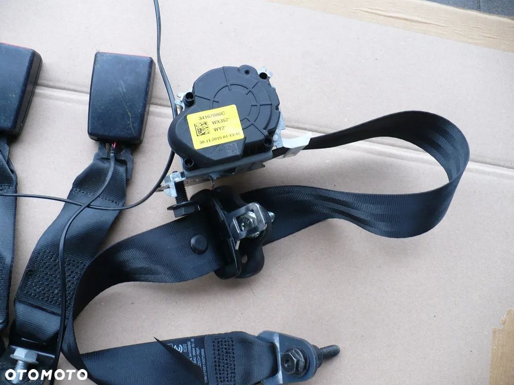 TWINGO 3 III 14-PASY KLAMRY TYL KOMPLET ORYGI. IDEAL. - 2