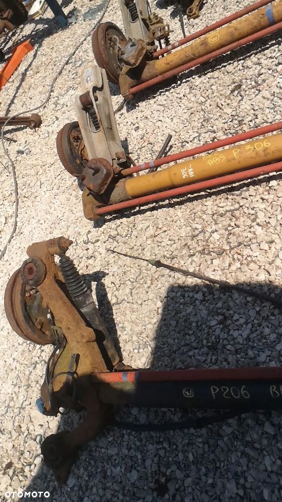 PEUGEOT 306 / 206 / 207 / 106 / PARTNER | CITROEN XSARA PICASSO / BERLINGO / PARTNER BELKA ZAWIESZENIA TYŁ (dostępne 10 sztuk belek zawieszenia) - 10