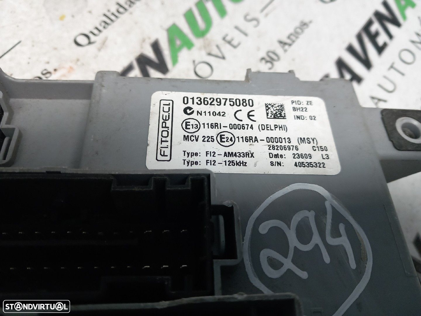 Módulo Eletrónico Citroën Nemo Caixa (Aa_) - 3