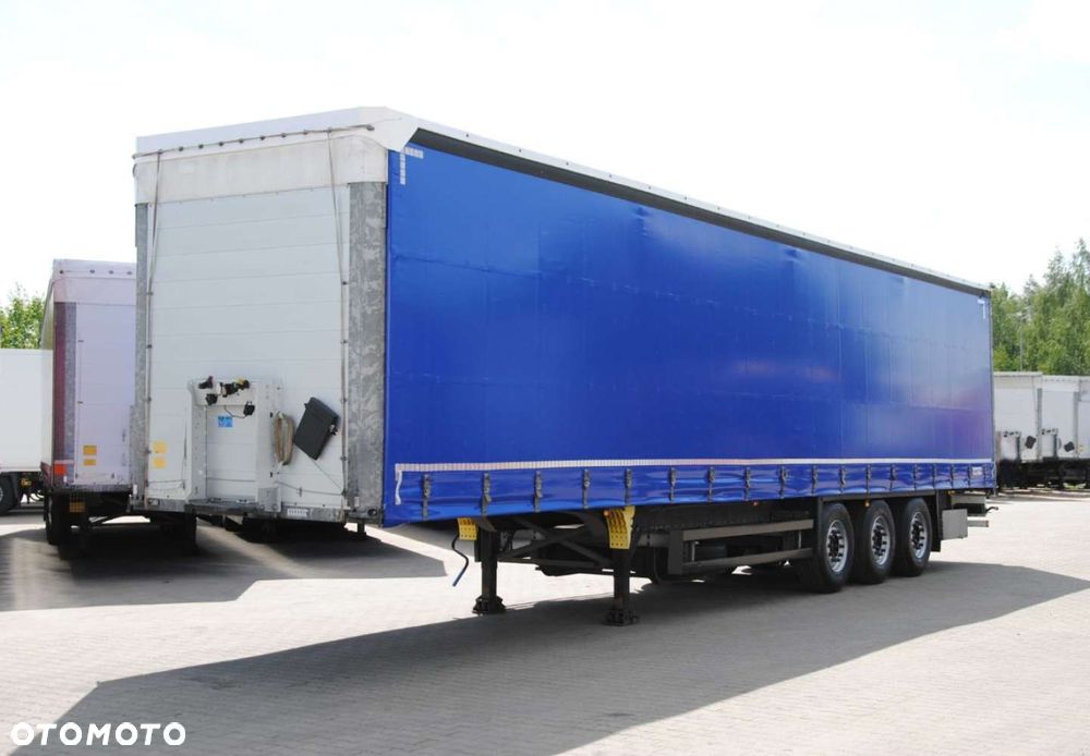 Schmitz Cargobull SCS kurtyna, podnoszona oś - 7