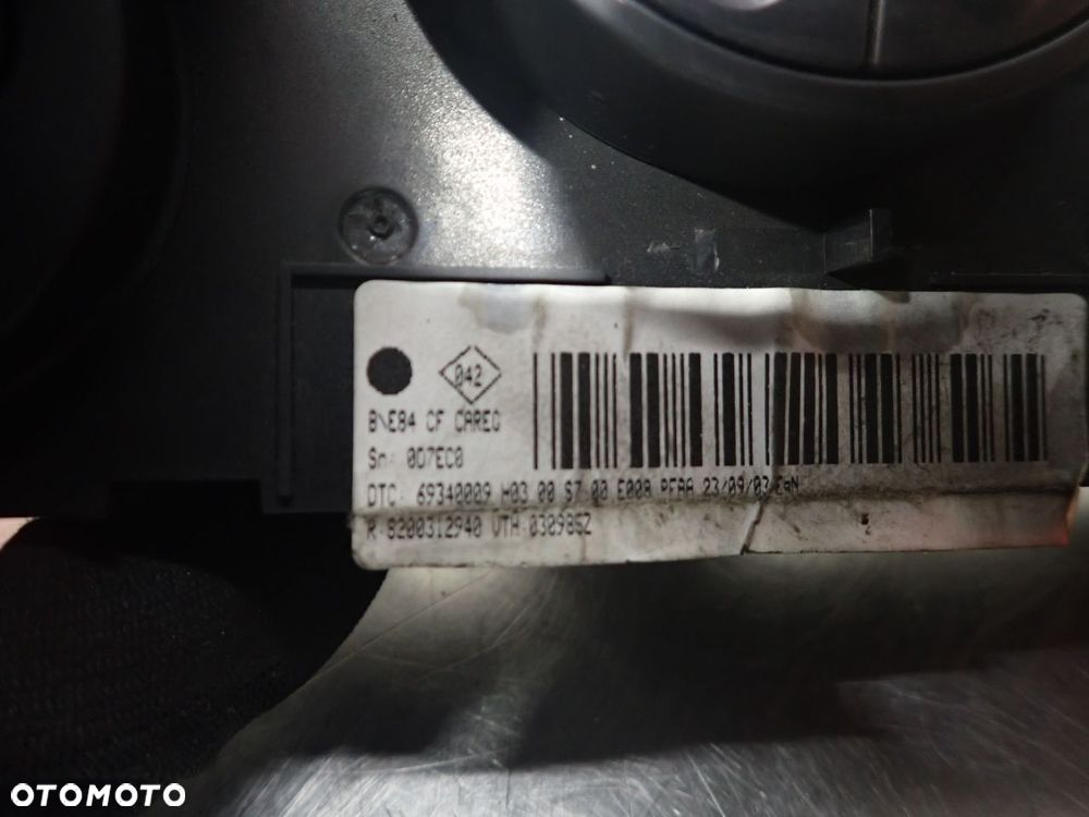 PANEL STEROWANIA NAWIEWU KLIMATYZACJI RENAULT MEGANE II 1.9 - 2
