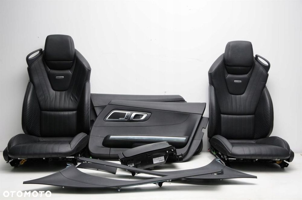 MERCEDES AMG GT C190 FOTELE SKÓRA GRZANE PAMIĘC EL - 1