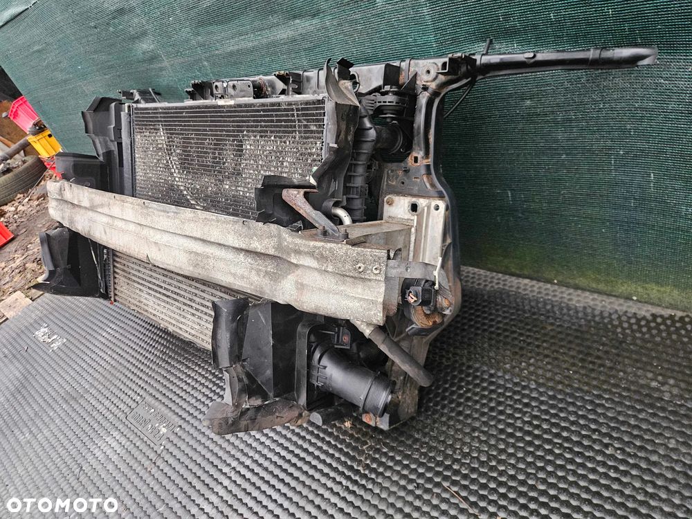 Pas Przedni Wzmocnienie Czołowe Belka Zderzaka Chłodnice Intercooler Wentylator 1.8 2.0 TFSI 2.0 TDI AUDI A4 B8 - 6