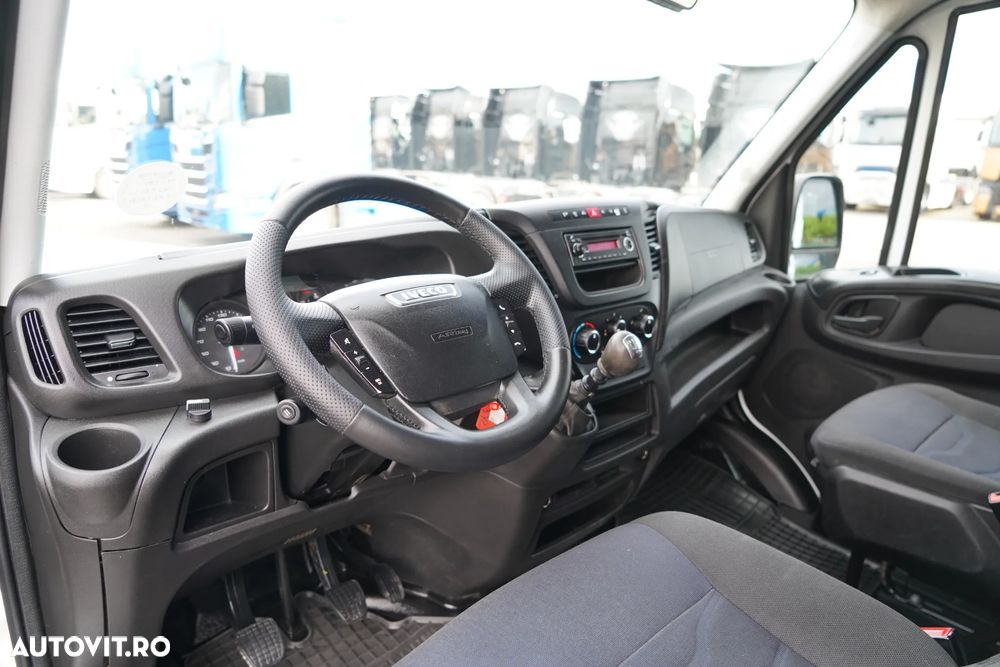 Iveco DAILY 35-180 / BASCULĂ DIN ALUMINIU / CU 6 LOCURI / DOUĂ / MANUALĂ / IMPORTATĂ - 28