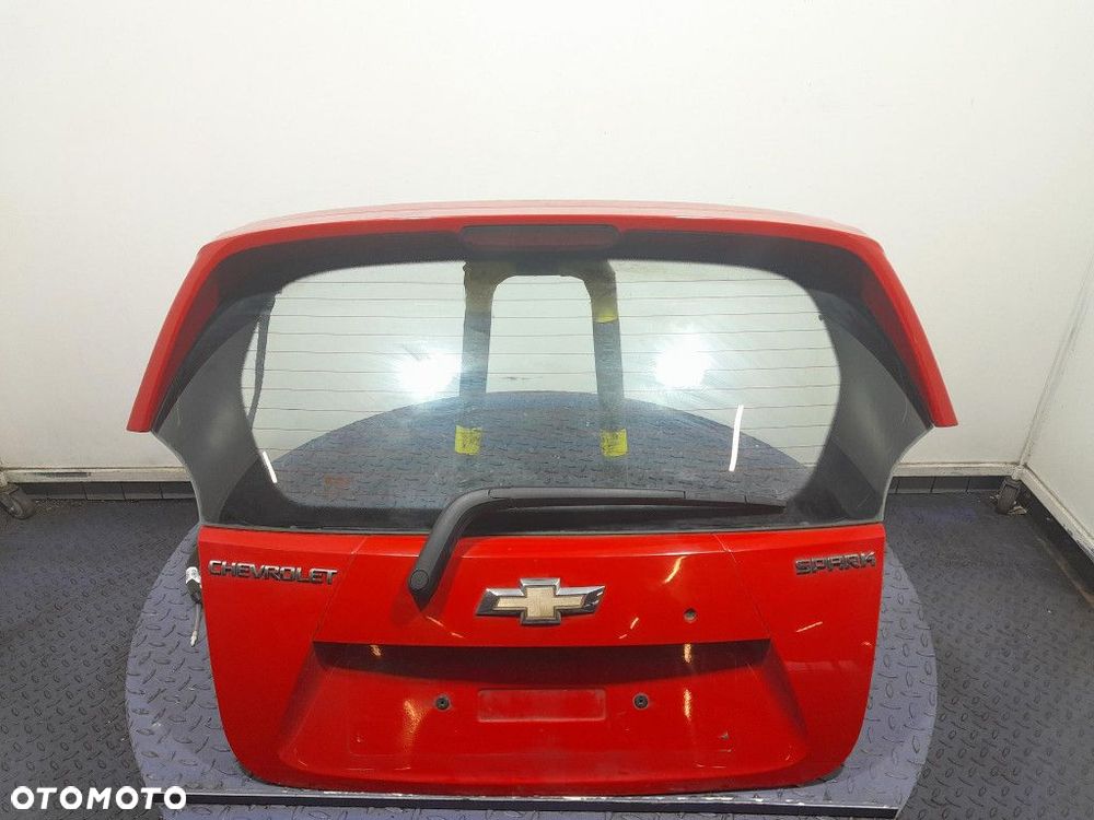 CHEVROLET SPARK III M300 09- TYLNA KLAPA BAGAŻNIKA  G6E - 1