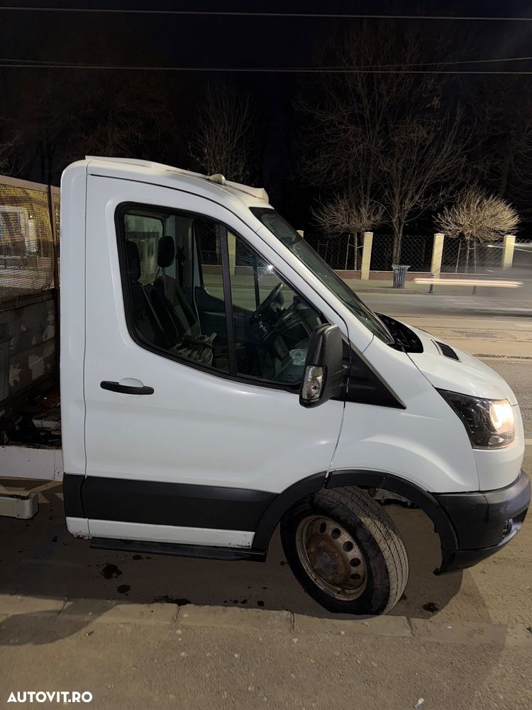 Ford Transit L3 2019 Basculabil Punte Dubla Unic Proprietar de noua Km Reali Istoric Service Kit Distribuție nou kit ambreiaj nou Camioneta Bena Tranzit Basculare Basculanta pick up NU Iveco Mercedes VW Daily Peugeot Fiat Boxer Opel Renault 35c 65c - 10