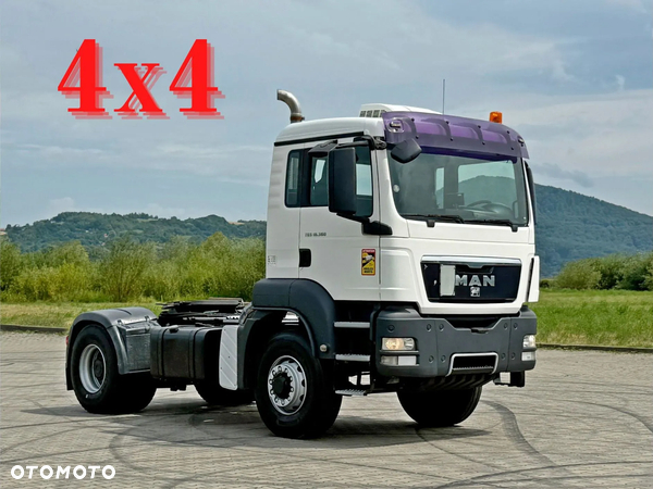 MAN TGS 18.360 * Ciągnik siodłowy * 4x4 * STAN BDB !