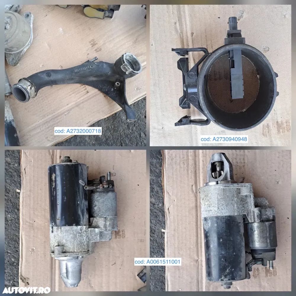 Compresor ac clima climatronic diesel benzina w221 w219 w164 w463 capac motor debitmetru electromotor SAM ECU calc motor instalatie electrica bobina inductie mercedes S-class R-class E-class ML GLE 2005-2010 - 4