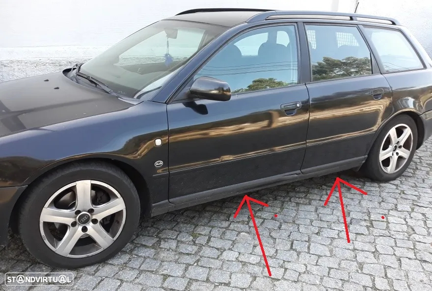 clips fixação frisos Audi A4 B5 1994-2000 NOVO - 2