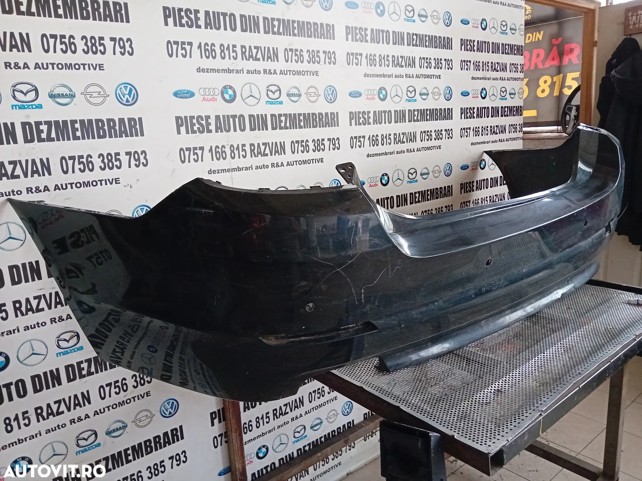 Bara Fata Bmw F10 Cu Gauri Pentru Senzori Parcare LICHIDARE STOC - 2